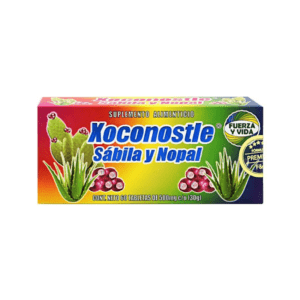 Venta de tabletas de Xoconostle con Sabila y Nopal