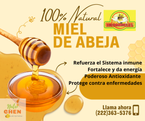 Venta de miel pura de abeja en Puebla